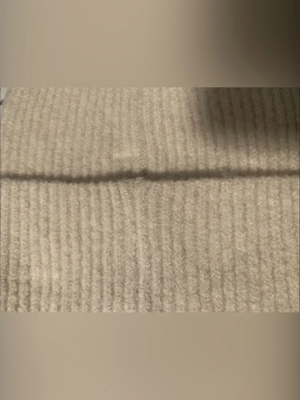 🆕- Nine West Ribbed Knit Beanie - Beige